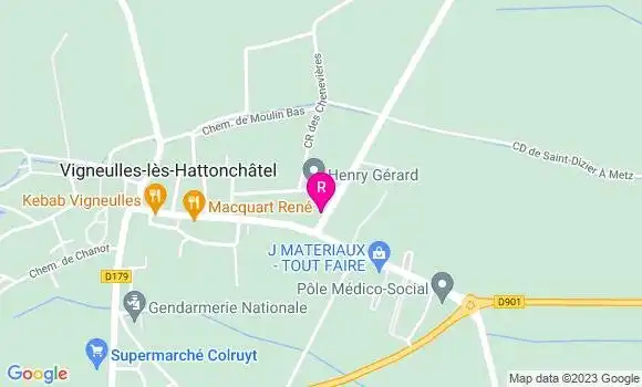 Localisation Restaurant  Au Rendez Vous des Saveurs