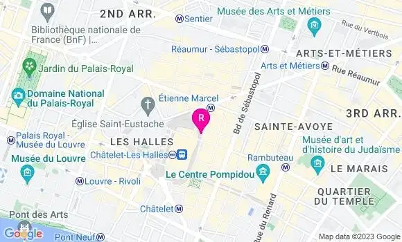 Localisation Restaurant  Au Père Fouettard