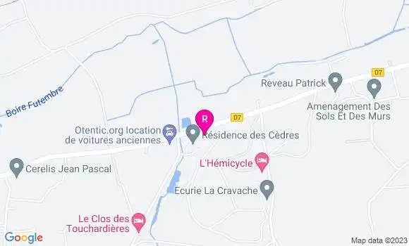 Localisation Restaurant  Jean Pierre Gessier