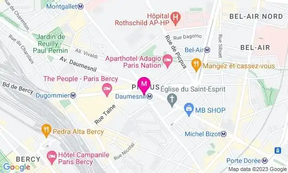 Localisation Restaurant  La Planque