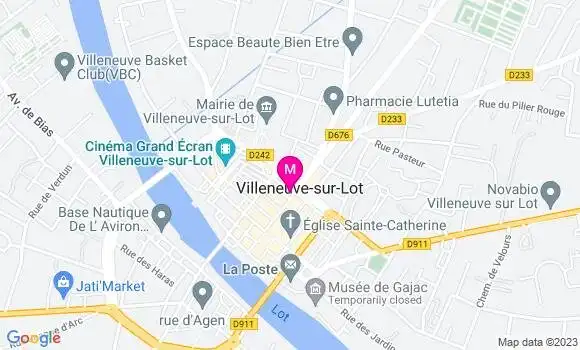 Localisation Restaurant  Le P