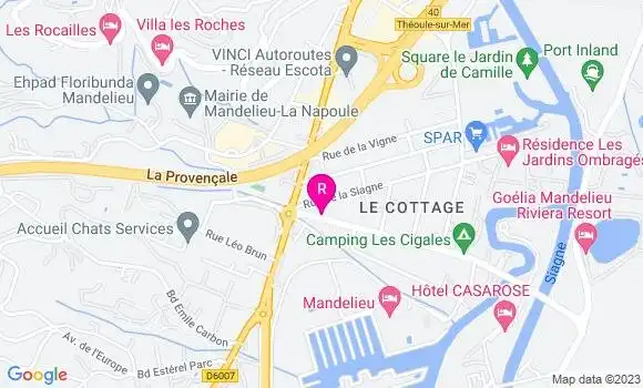 Localisation Restaurant  La Cigogne