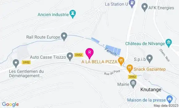Localisation Restaurant  A la Cigogne