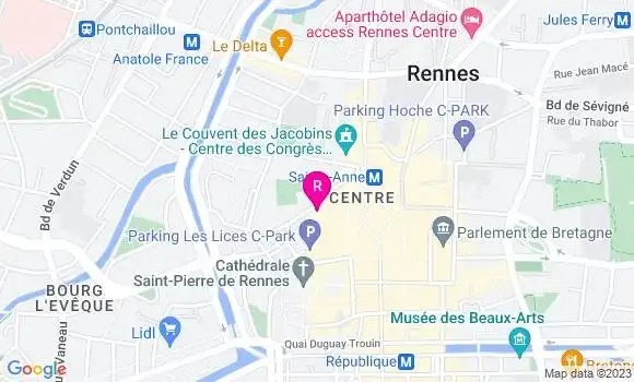 Localisation Restaurant  Chawp Shop Big