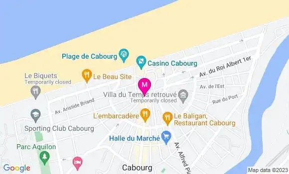 Localisation Restaurant  Le Hasting