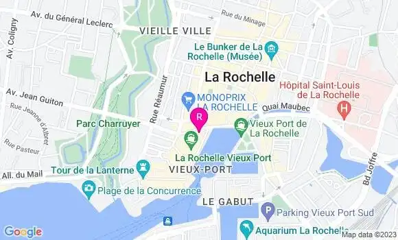 Localisation Brasserie des Dames