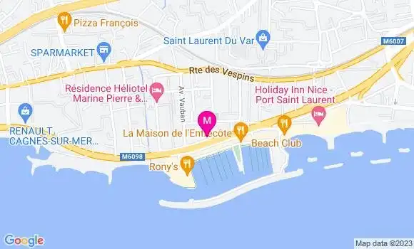 Localisation Bistrot Bistro Quai