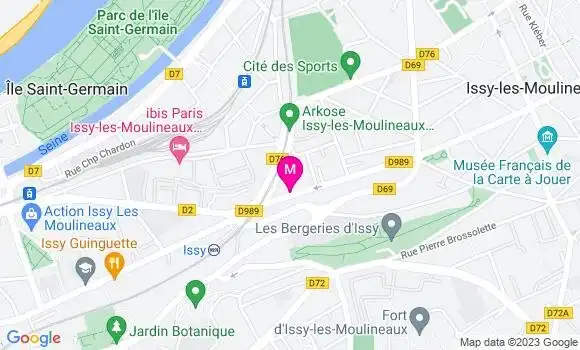 Localisation Restaurant  Ginette