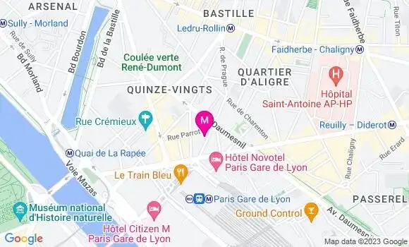 Localisation Restaurant Chinois Aux Délices de Pékin
