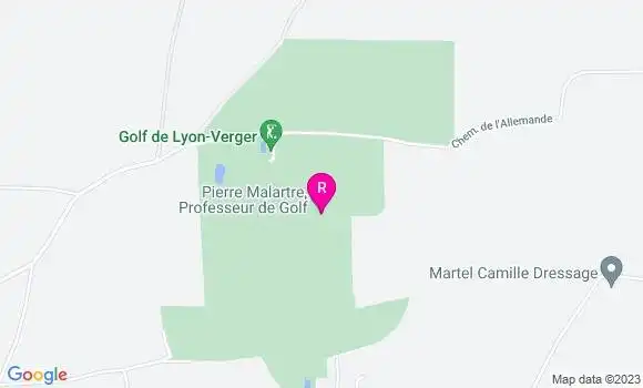 Localisation Restaurant du Verger