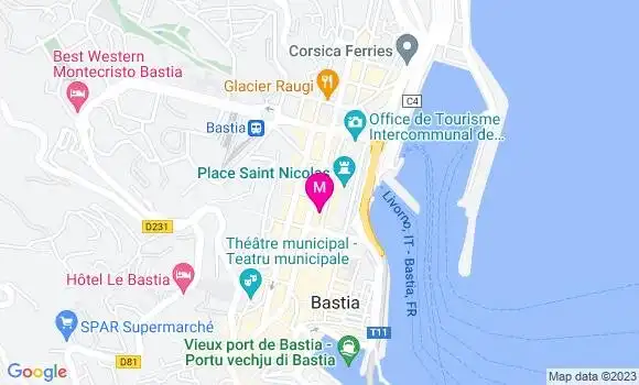 Localisation Pub Concorde
