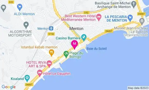 Localisation Restaurant  La Mandibule