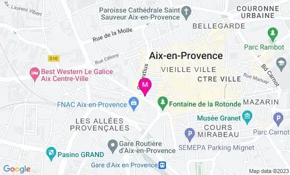 Localisation Restaurant  Le Cintra