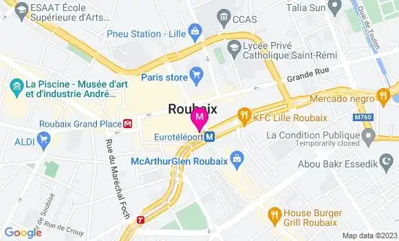Localisation Café Le Broutteux