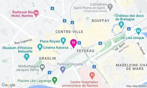 Localisation Restaurant  L