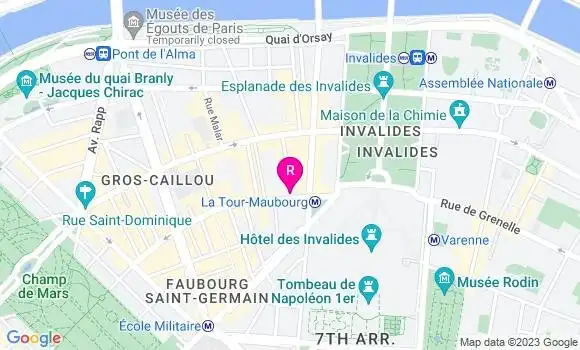 Localisation Restaurant  L