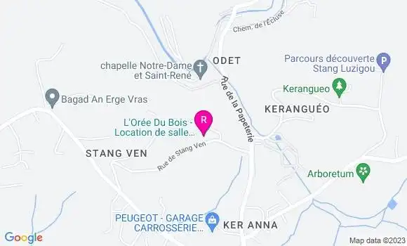 Localisation Restaurant  L