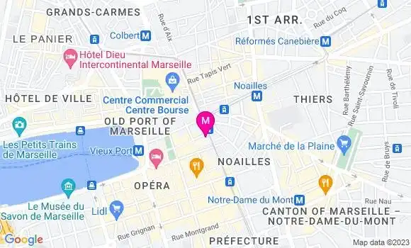 Localisation Restaurant  La Goulette