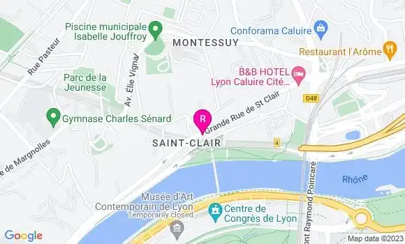 Localisation Restaurant  L