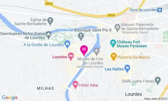 Localisation Restaurant  Rivierasol