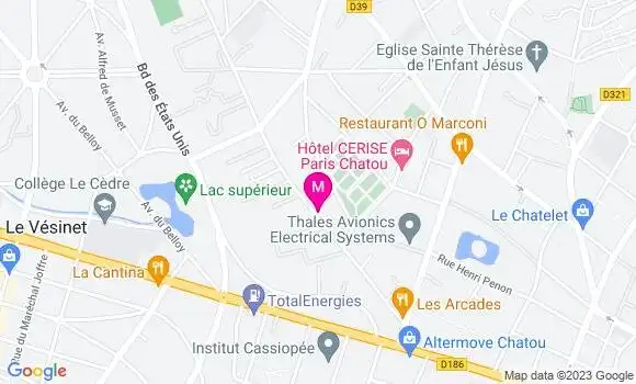 Localisation Restaurant  Le Panache