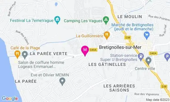 Localisation Restaurant  La Maison du Pécheur