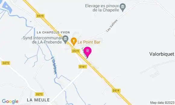 Localisation Restaurant Bar Le Point Bar