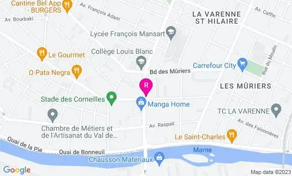 Localisation Restaurant  La Gargotte