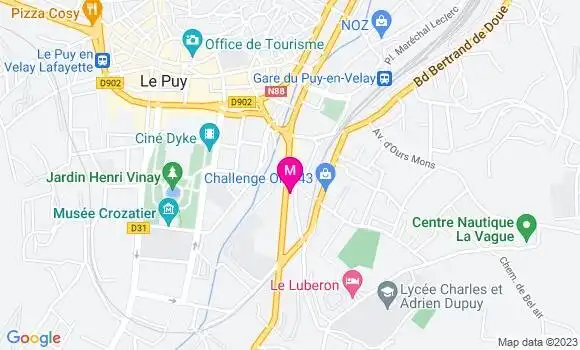Localisation Restaurant Bar Le Jam