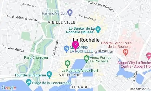 Localisation Restaurant  Le Garden Café