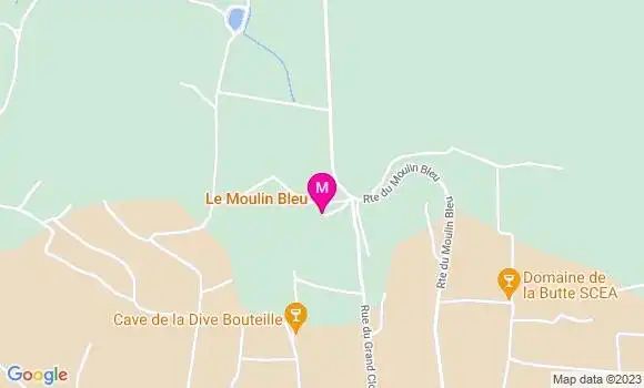 Localisation Restaurant Gastronomique Le Moulin Bleu