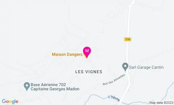 Localisation Restaurant  Maison Dangers