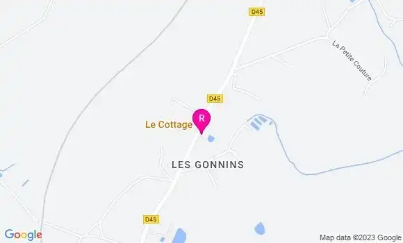 Localisation Restaurant  Le Cottage