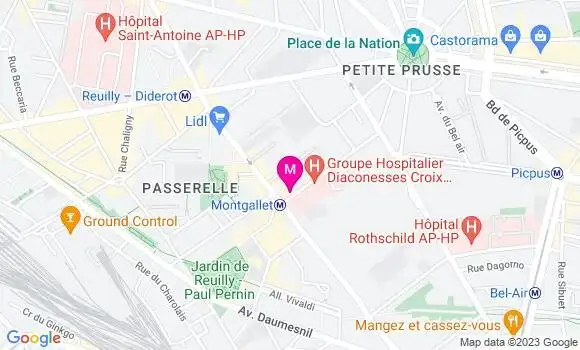 Localisation Restaurant  Le Longchamp