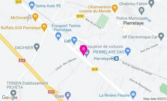 Localisation Restaurant  Angelo