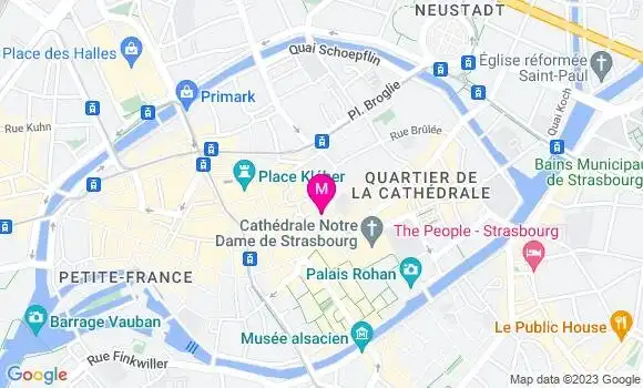 Localisation Restaurant Alsacien Le Clou