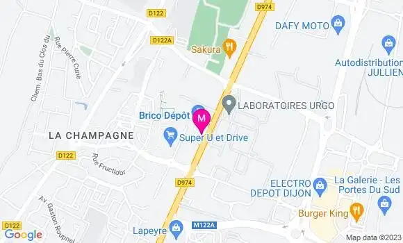 Localisation Restaurant Grill Buffalo Grill