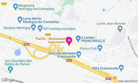 Localisation Restaurant Grill Buffalo Grill