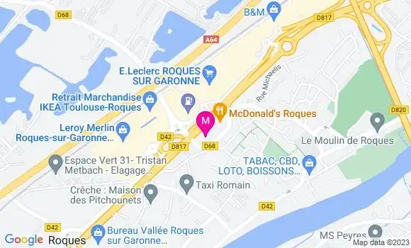 Localisation Restaurant Grill Buffalo Grill