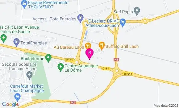 Localisation Restaurant  Le Cosy