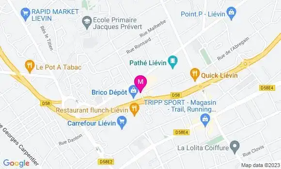 Localisation Restaurant Grill Buffalo Grill