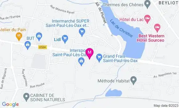 Localisation Restaurant Grill Buffalo Grill