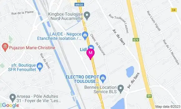 Localisation Restaurant Grill Buffalo Grill