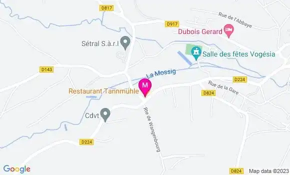 Localisation Restaurant  Kraut Denise