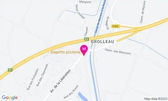 Localisation Restaurant  Frascadore Fabrizi Lucie