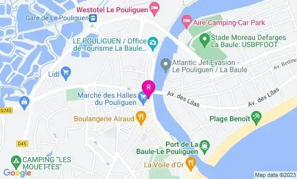 Localisation Restaurant  Les Mouettes Gourmandes