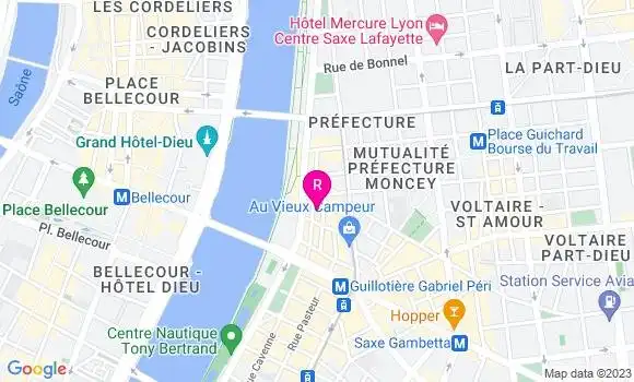 Localisation Restaurant  Chez Elie et Henry