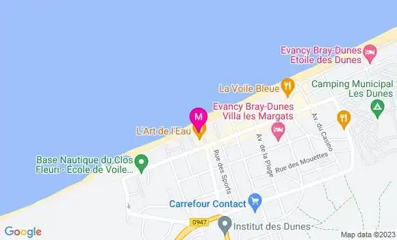 Localisation Restaurant  Au Vent des Globes