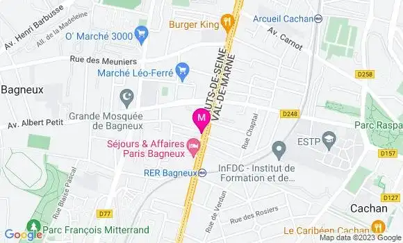 Localisation Restaurant Hôtel Le Pont Royal
