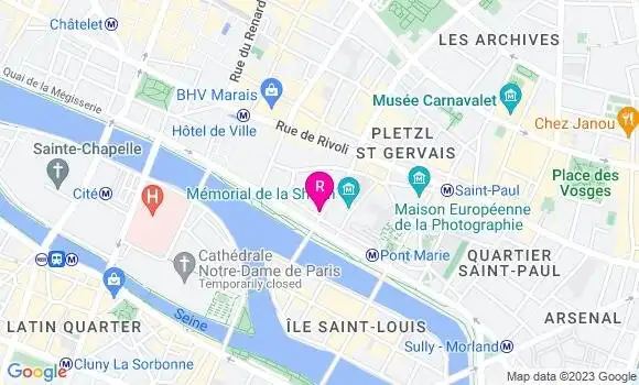 Localisation Restaurant  Chez Julien